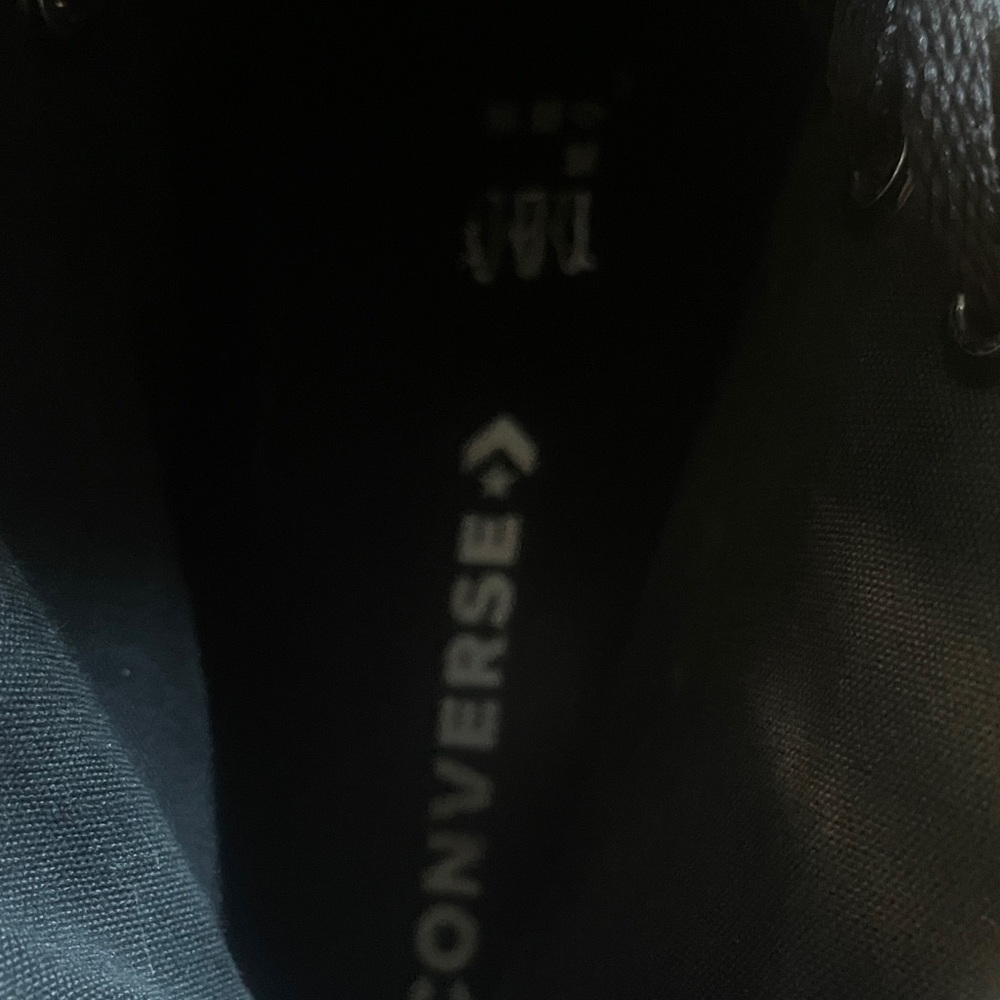 Converse Black High-Top Sneakers - Picture 3 of 6